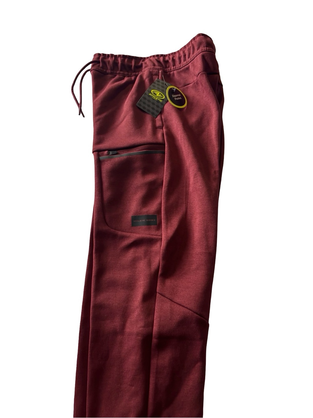 kids Burgundy Jogger Pants - Unbranded